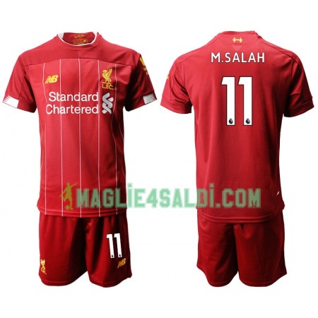 Maglia Liverpool M.SALAH 11 Bambino Divisa Prima 2019-20